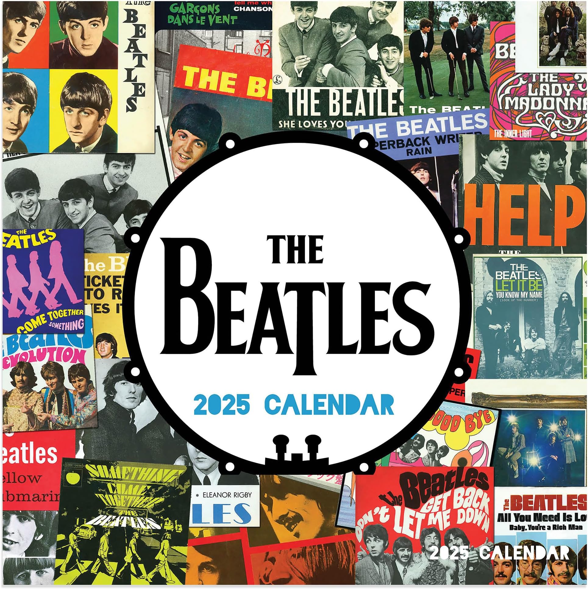 TF Publishing 2025 The Beatles Mini Calendar