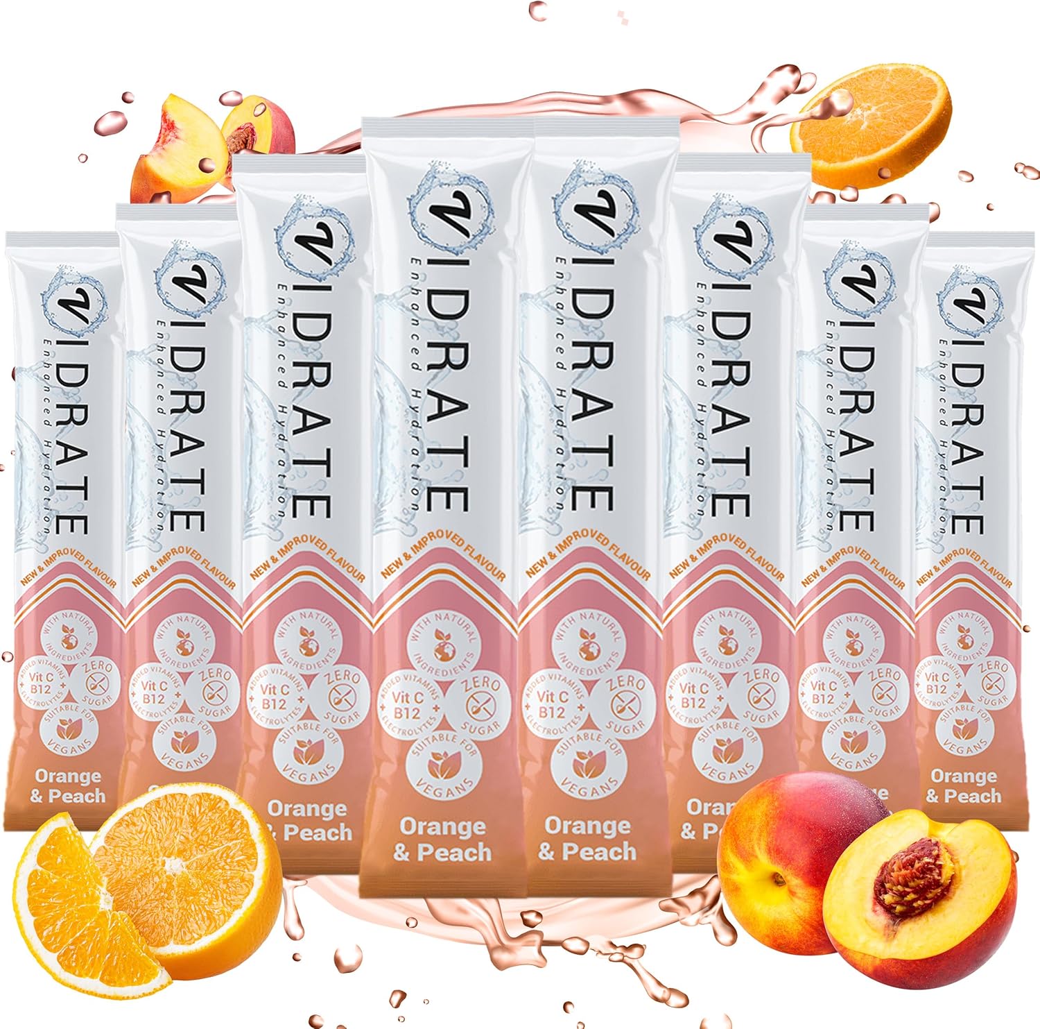 Electrolytes Powder Hydration Sachets Packed with Vitamins Zero