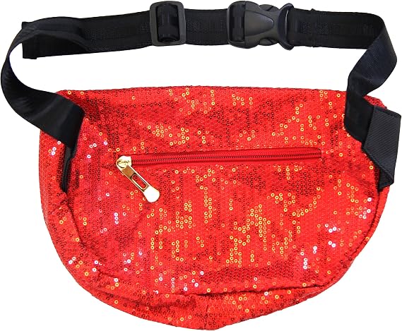 TV Store Sun Drop Citrus Soda Red Sequin Fanny Pack Waist Bag