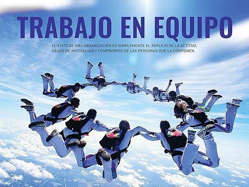 Taller del Éxito - Afiche motivacional Trabajo en Equipo - 24in x 18in
