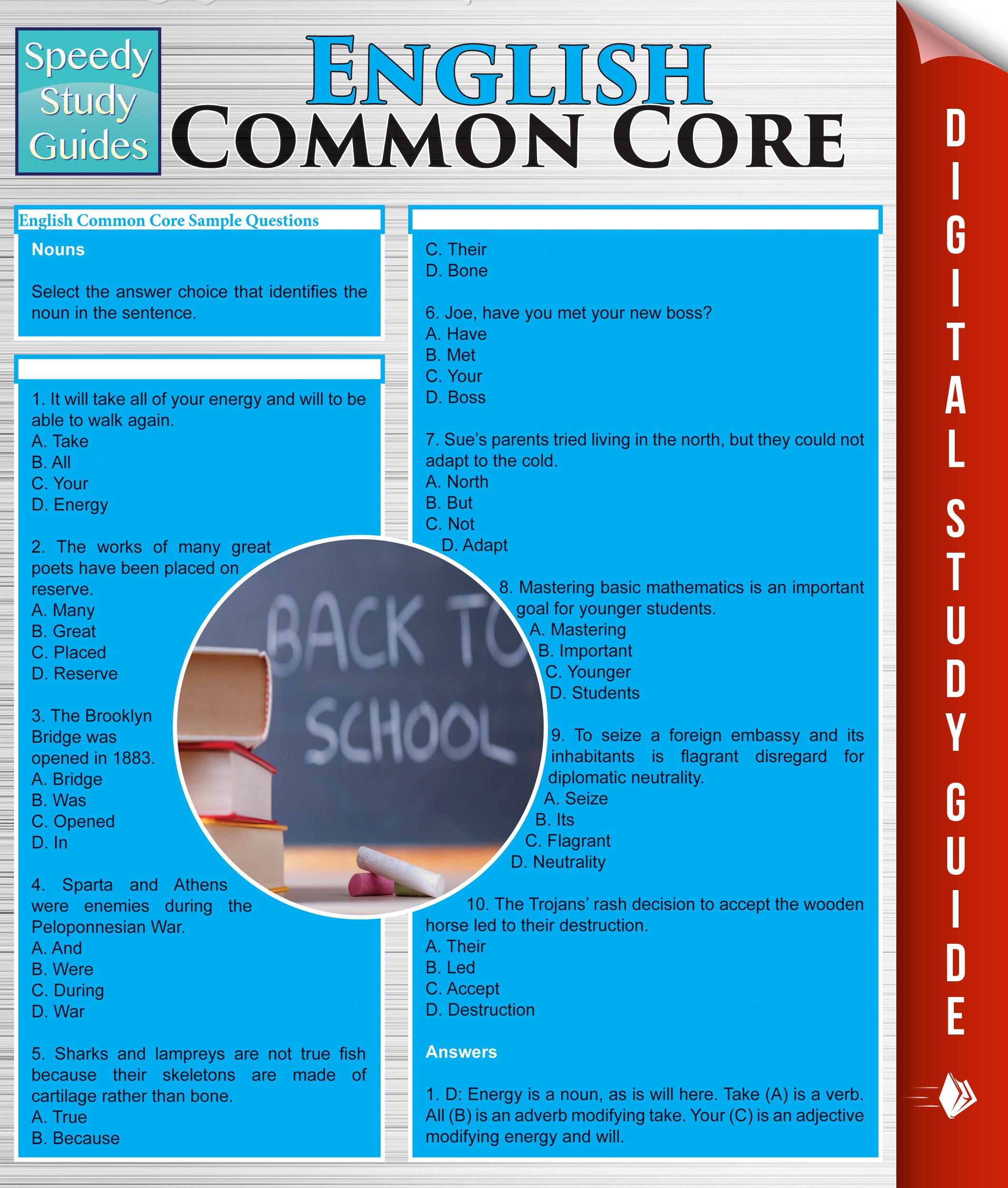 English Common Core (Speedy Study Guides) (Student Companion Edition)
