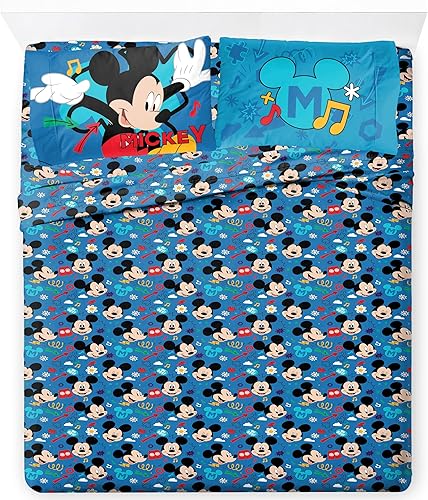 Vista 142 de Jay Franco Cars 95 de Disney y Pixar - Juego de sábanas de tamaño matrimonial Coches 95