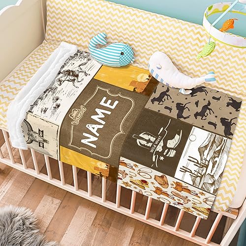 Miniatura 39 de Manta de bebé personalizada para niños y niñas, mantas de bebé unisex personalizadas con nombre e imagen, regalos para recién nacido, nueva mamá