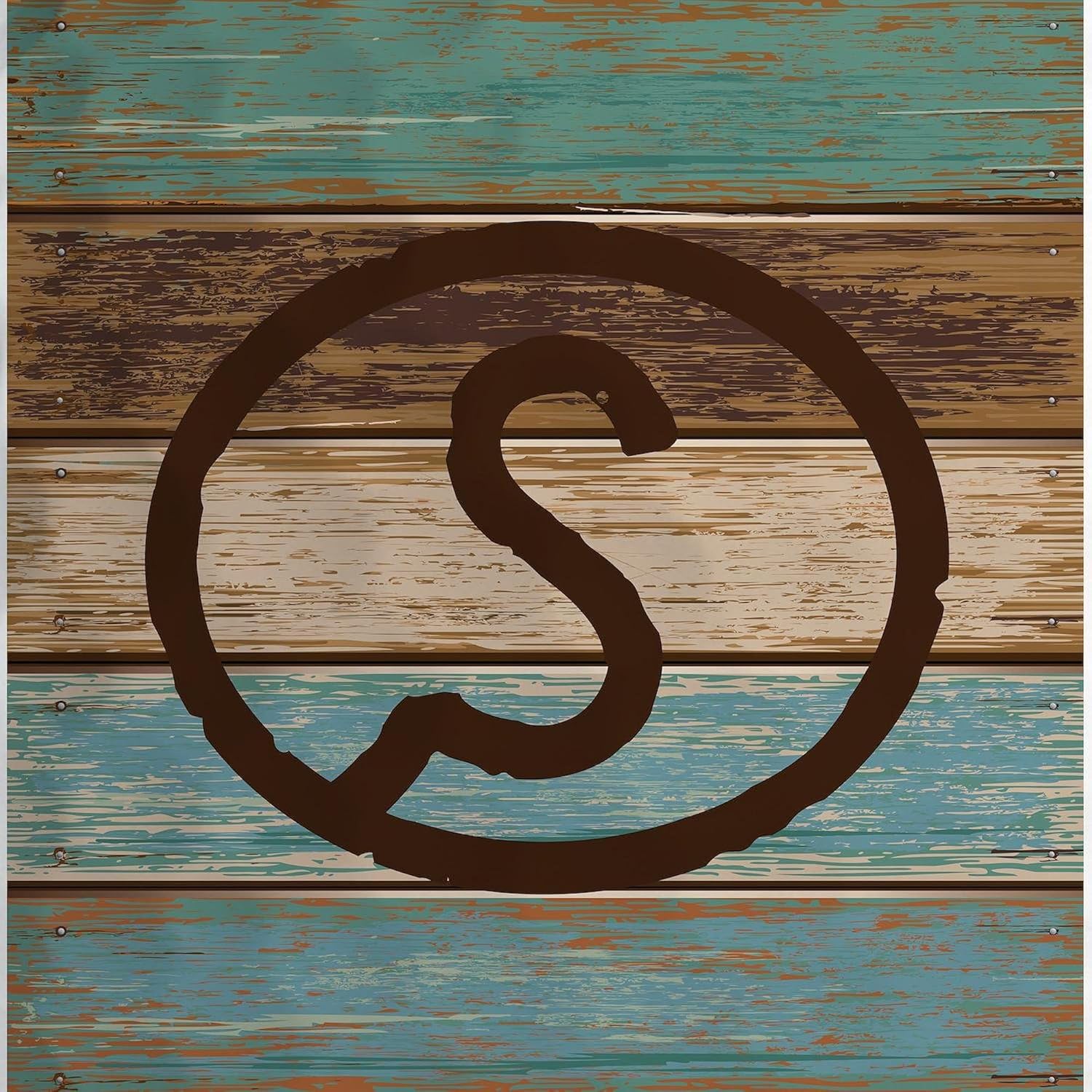 CafePress Branding Iron Letter S Wood Novelty Golf Balls (Pk of 12)