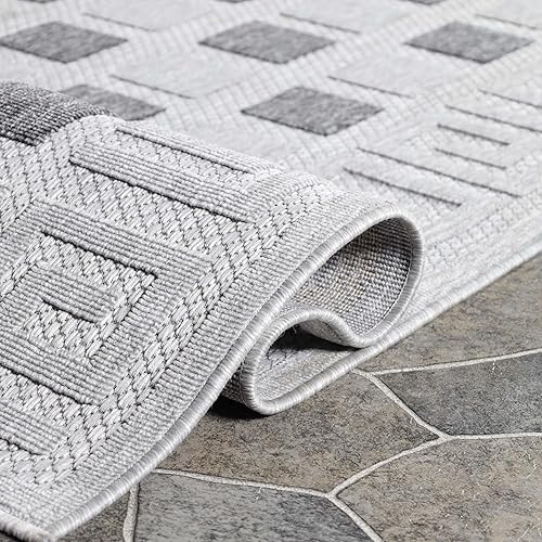 Miniatura 7 de SUPERIOR Alfombra grande para interiores y exteriores, perfecta para patio, dormitorio, cocina, sala de estar, entrada, sala de juegos, guardería,