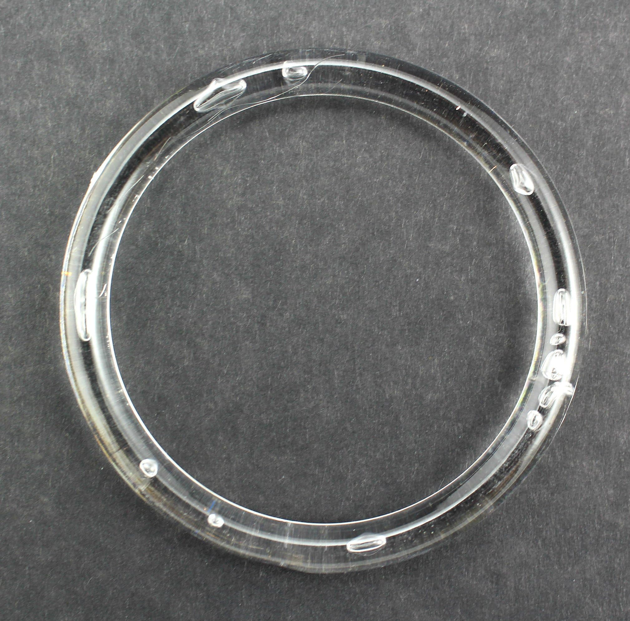 5" Clear Plastic Rings 12 Pieces