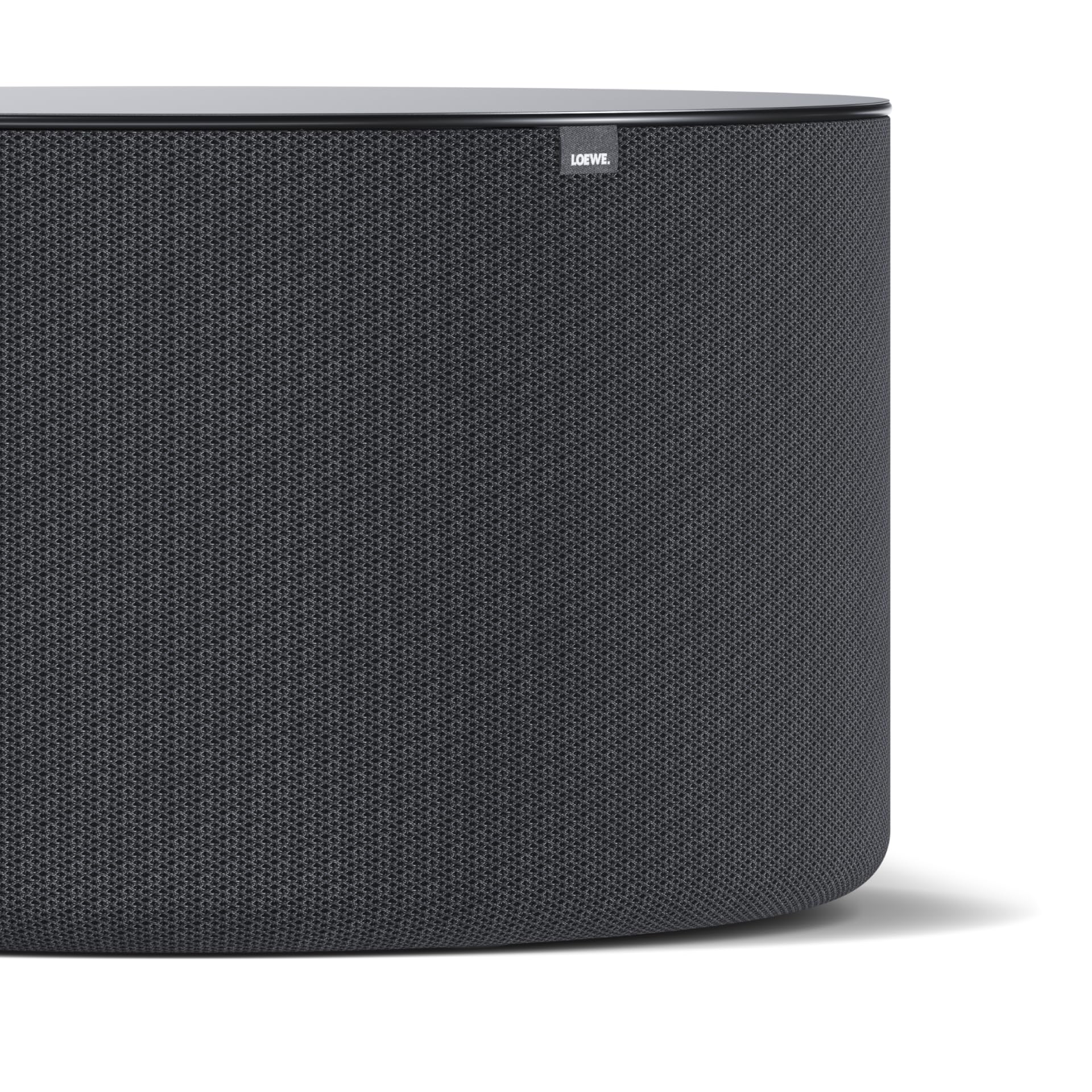 Loewe Klang sub5 Gris Basalte, Caisson de Basses sans Fil, 360 Watts, sans Vibrations, 2 woofers 4 Pouces et 4 Haut-parleurs passifs 4 Pouces