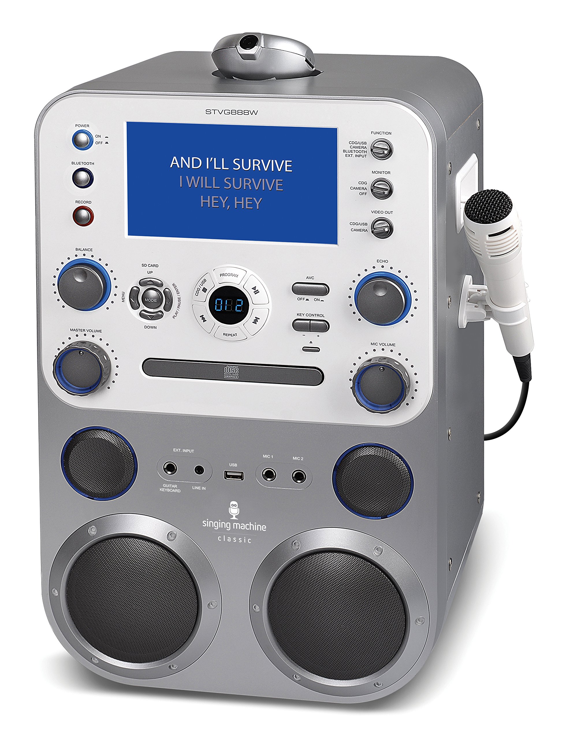 Amazon.com: Singing Machine STVG888 Bluetooth Digital Audio
