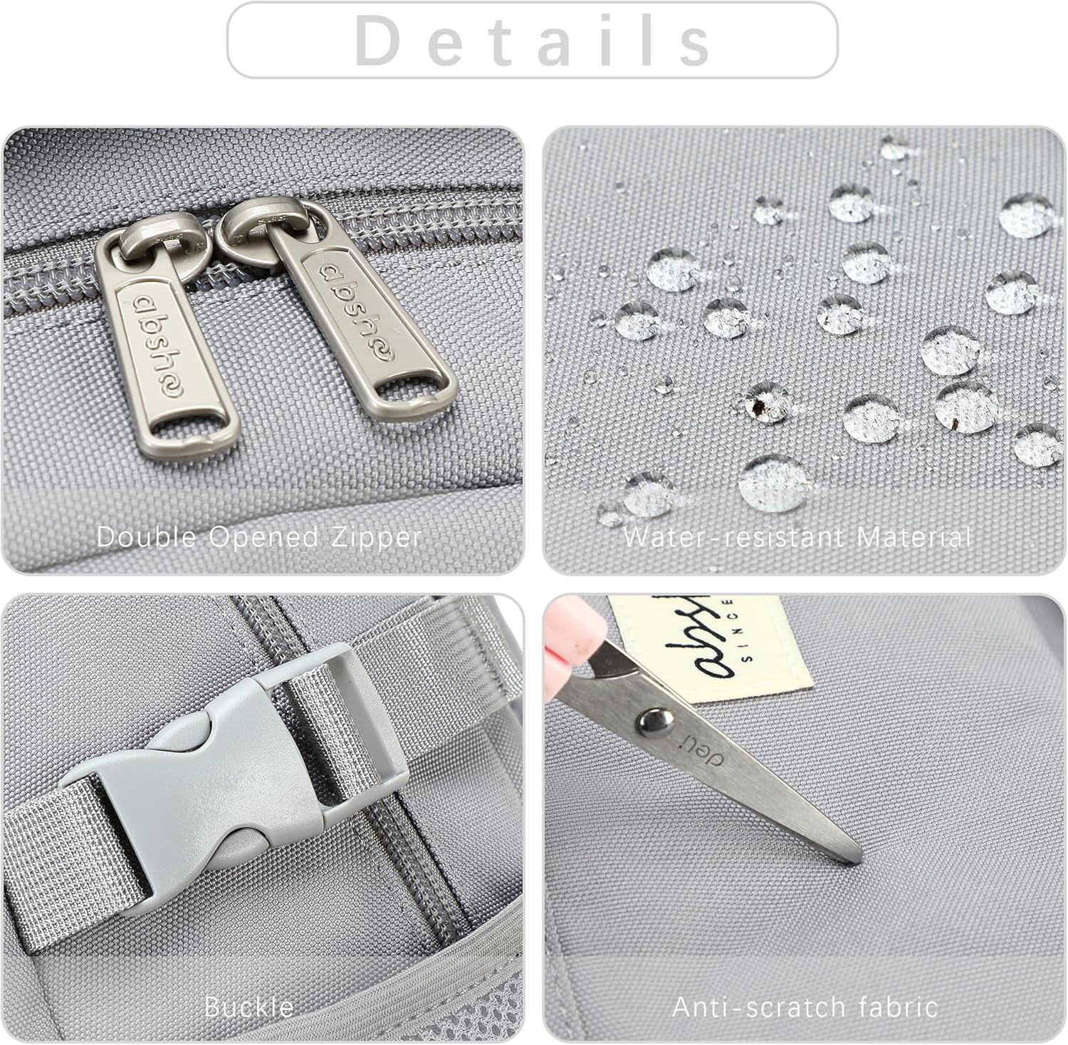 abshoo Large Heavy Duty Backpack For School College Bookbag Casual Multi Pocket Travel Backpacks - Image 3