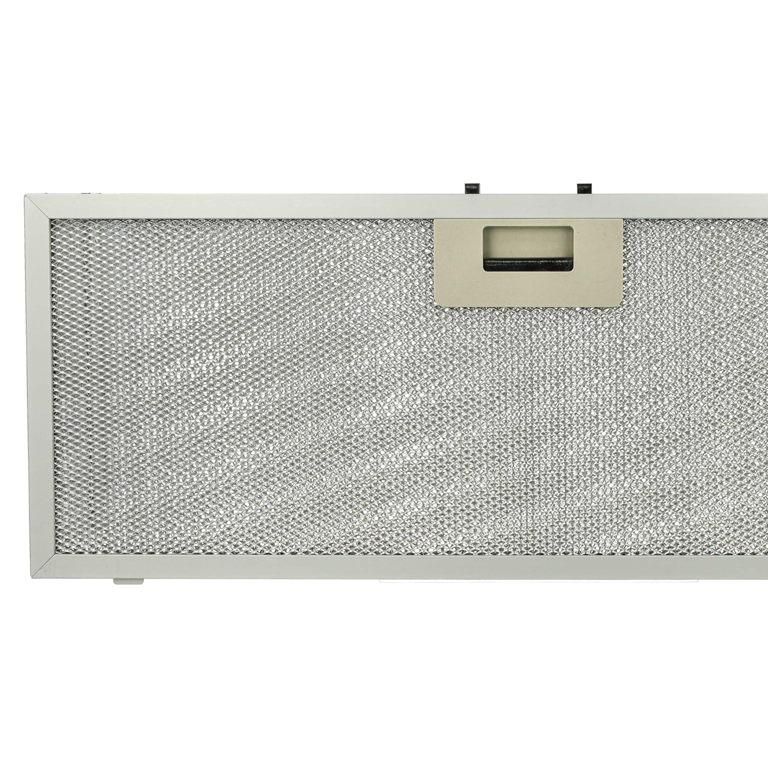 vhbw 2x Filter Metallfettfilter Ersatz für Bauknecht 481248058314 für Dunstabzugshaube - 45,9 x 17,7 x 0,85 cm, Metall