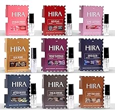 HIRA Luxury Eau De Parfum Collection | 9 x 5ml EDP Perfumes for Men & Women | Dive Club, Oak & Smoke, After Hours, Red Flag, Love Letters, Silk Robe, Wine Tastings, Off The Grid, Spoiled Sweet | Travel Friendly
