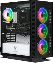 Ankermann Quantum Gaming PC | AMD Ryzen 5 9600X | AMD RX 9060XT 16GB | 32GB DDR5 RAM | 1TB NVMe SSD | Windows 11 | WLAN & Bluetooth
