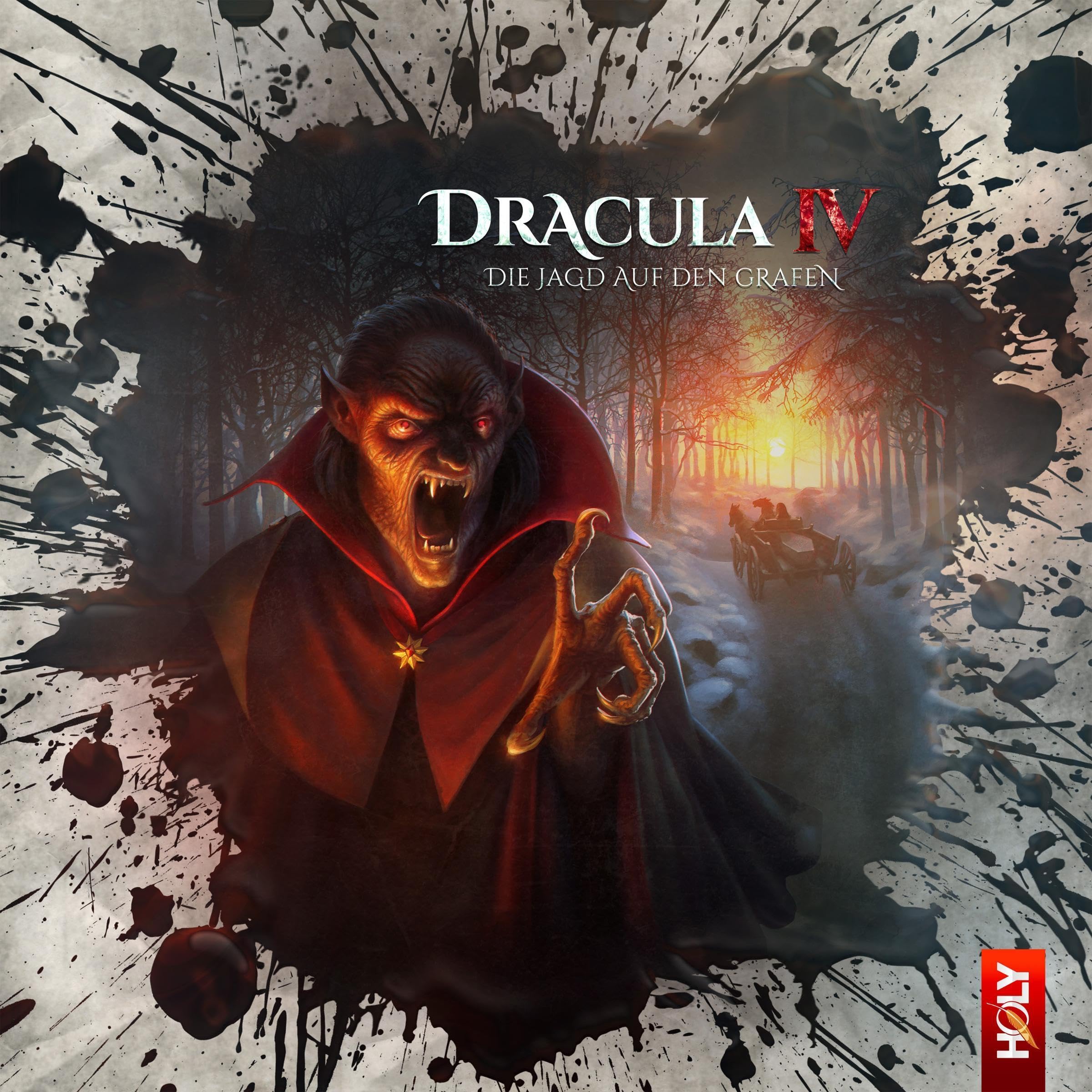 Cover art for Dracula 4 - Die Jagd auf den Grafen