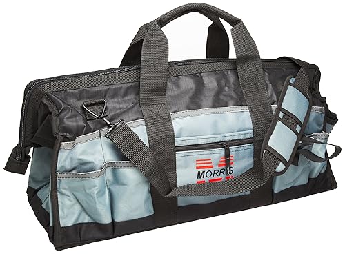 Morris Productos 53506 Bolsa grande para herramientas de búsqueda fácil, 24" de largo, 8.5" de ancho, 13" de altura, 63 en total - 24 dentro, 39