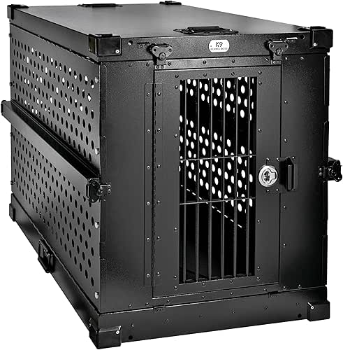 K9 Kennel Boss - Heavy Duty Fully Collapsible Powder-Coated Aluminum