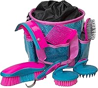 Vista 8 de Weaver Leather Kit de aseo personal, negro/beige, 65-2055-BK