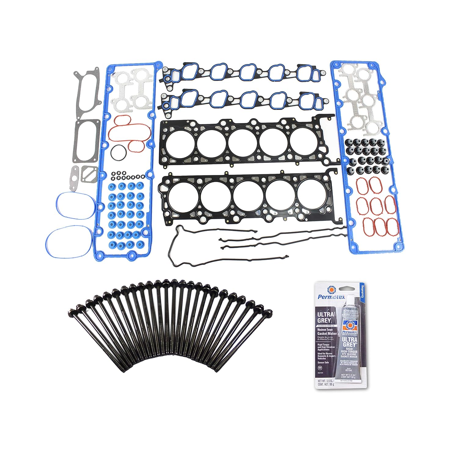 CPWK380 Head Gasket Set Bolt Kit Fits: 03-09 Ford Excursion E150 E250 E350 6.8L SOHC Triton VIN S - Review, Price and Buying Guide