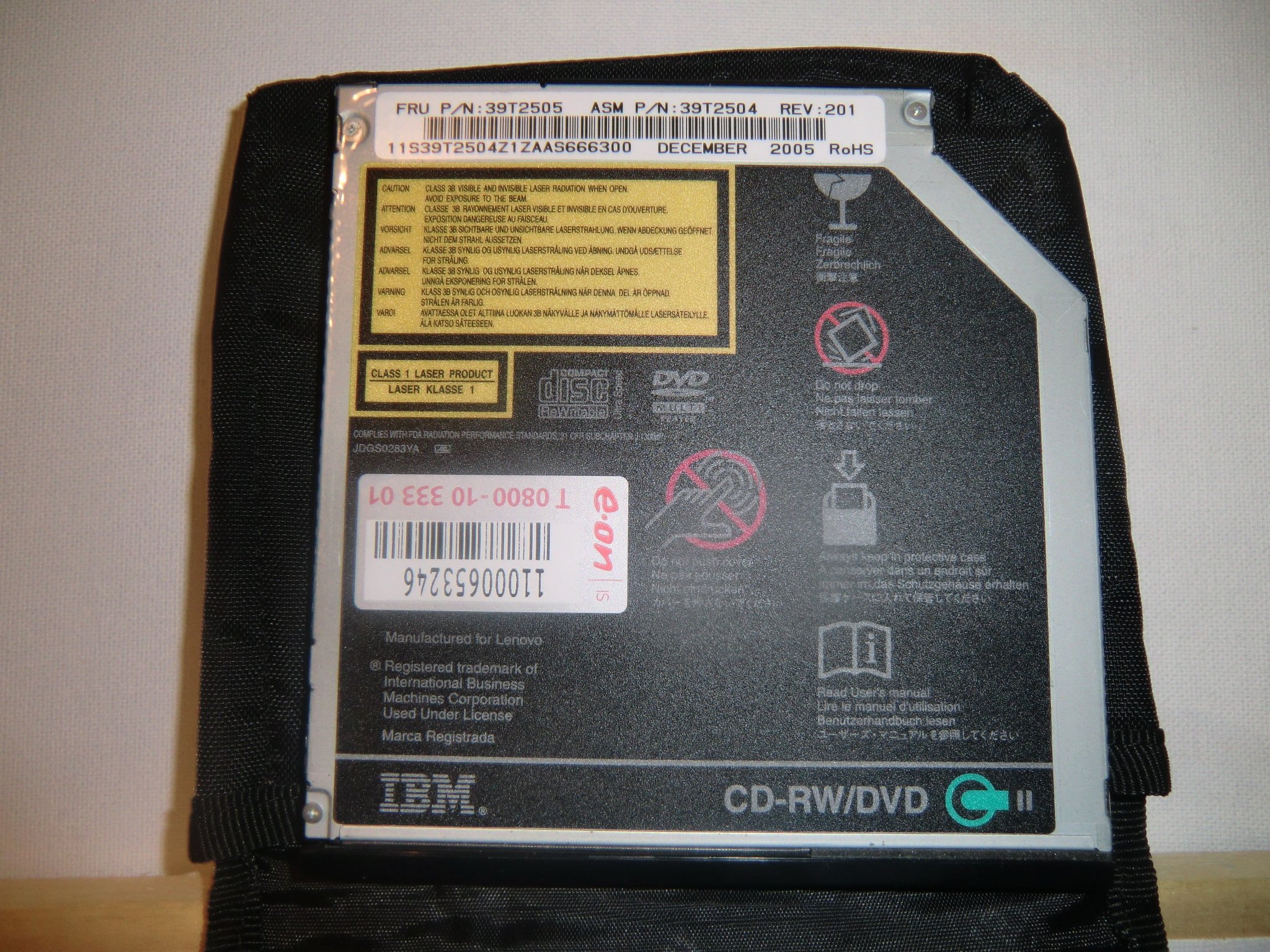 IBM 73P3288 24x-24x-24x CD-RW 8X DVD-ROM Combo Drive