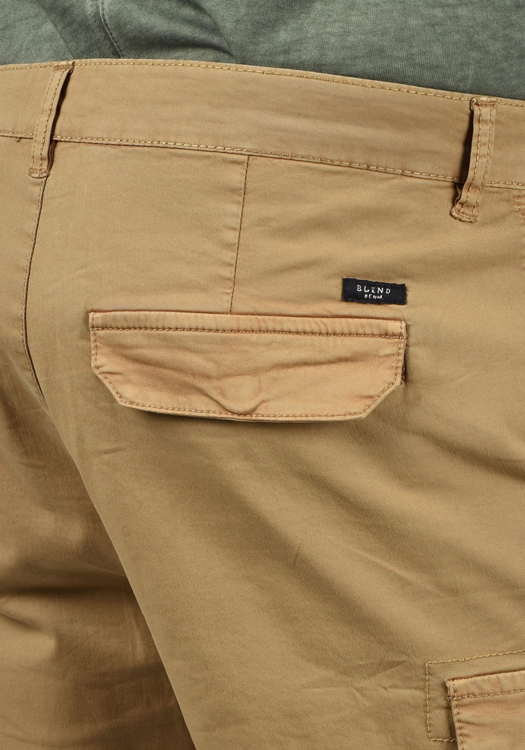 BLEND Barni Pantalón Cargo Bermudas Pantalones Cortos para Hombres