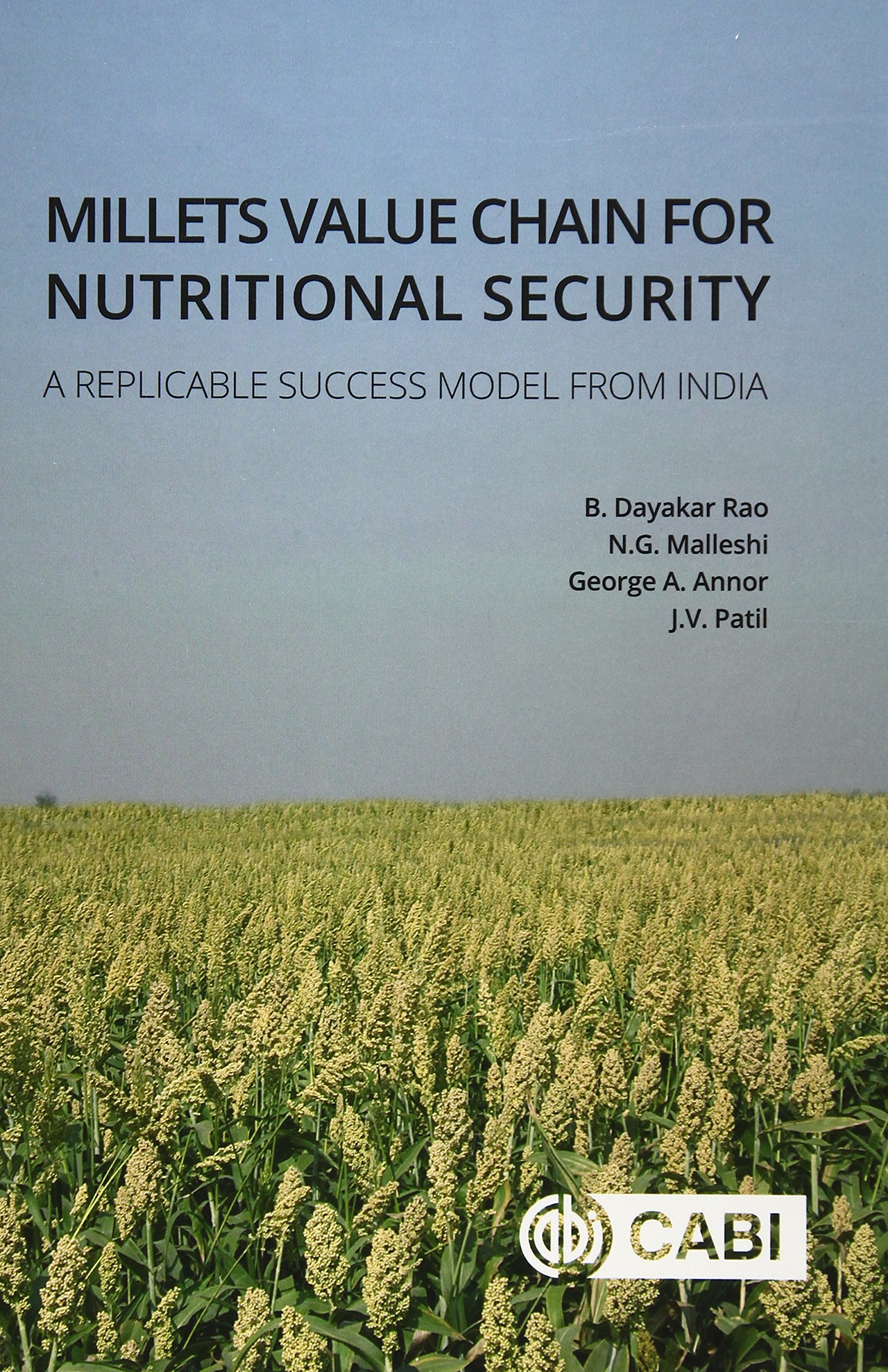 Buy Millets Value Chain For Nutritional Security — BookShops.in