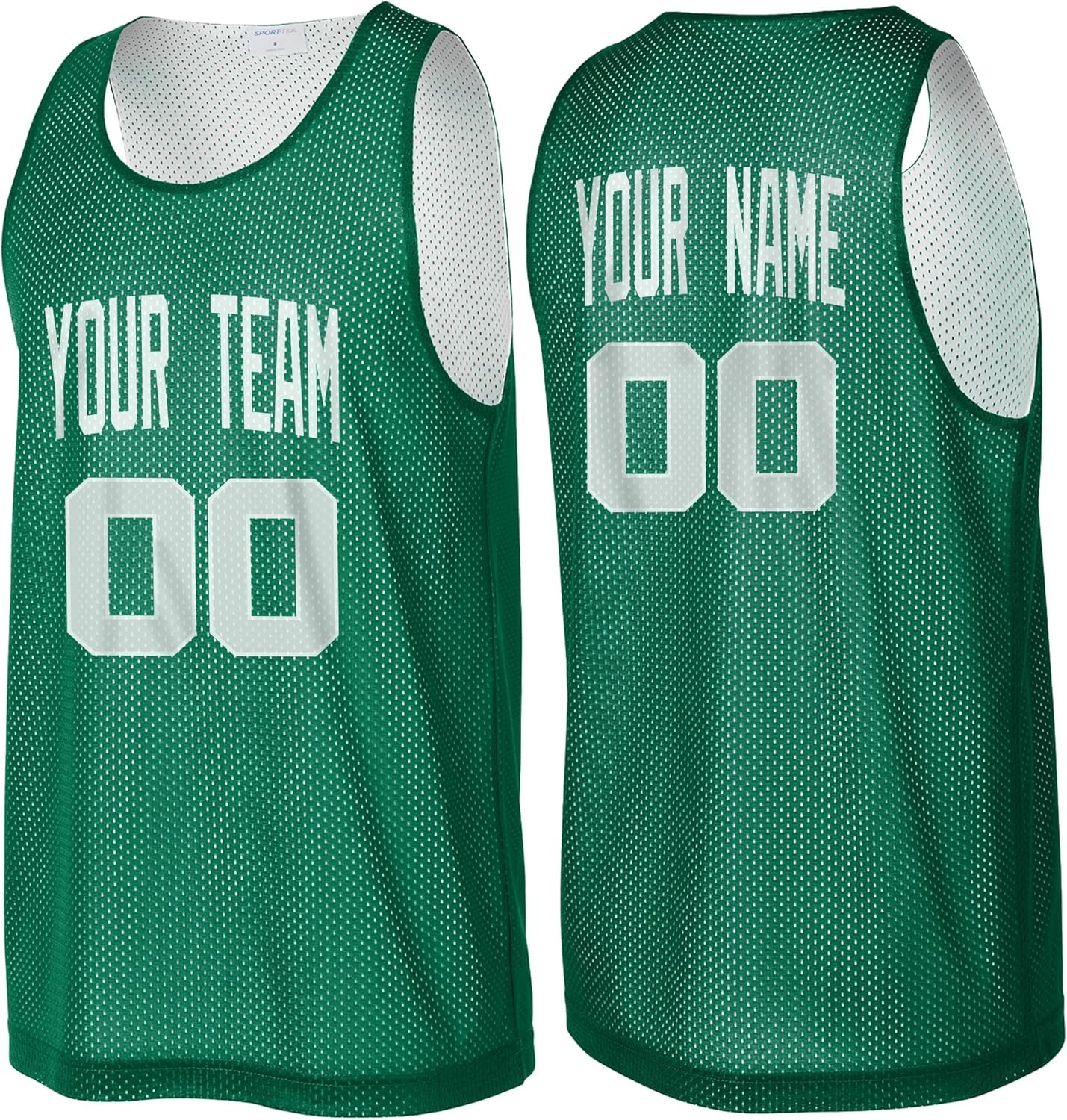Personalized Basketball Jersey w/Add Your Team Name and Number Adult Youth Sports Tee