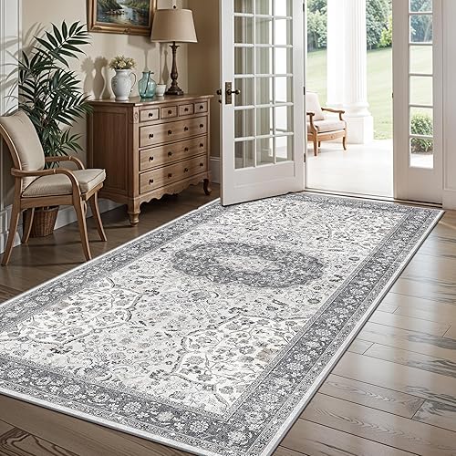 Miniatura 271 de Alfombra lavable para pasillo y de cocina, alfombra de entrada, vintage, suave para el suelo, alfombra antideslizante para interiores, para baño