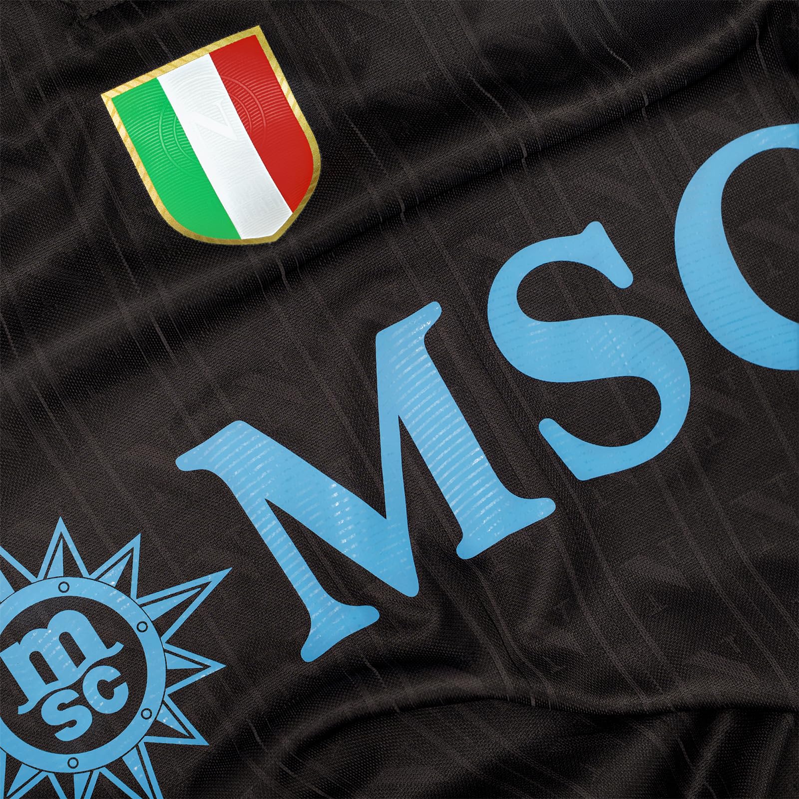 SSC Napoli Maglia Gara Third Ea7 T-Shirt Unisex - Adulto
