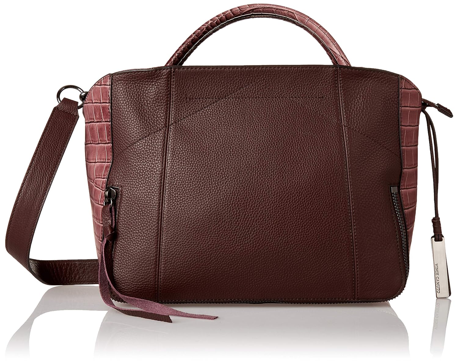 black plaid backpack