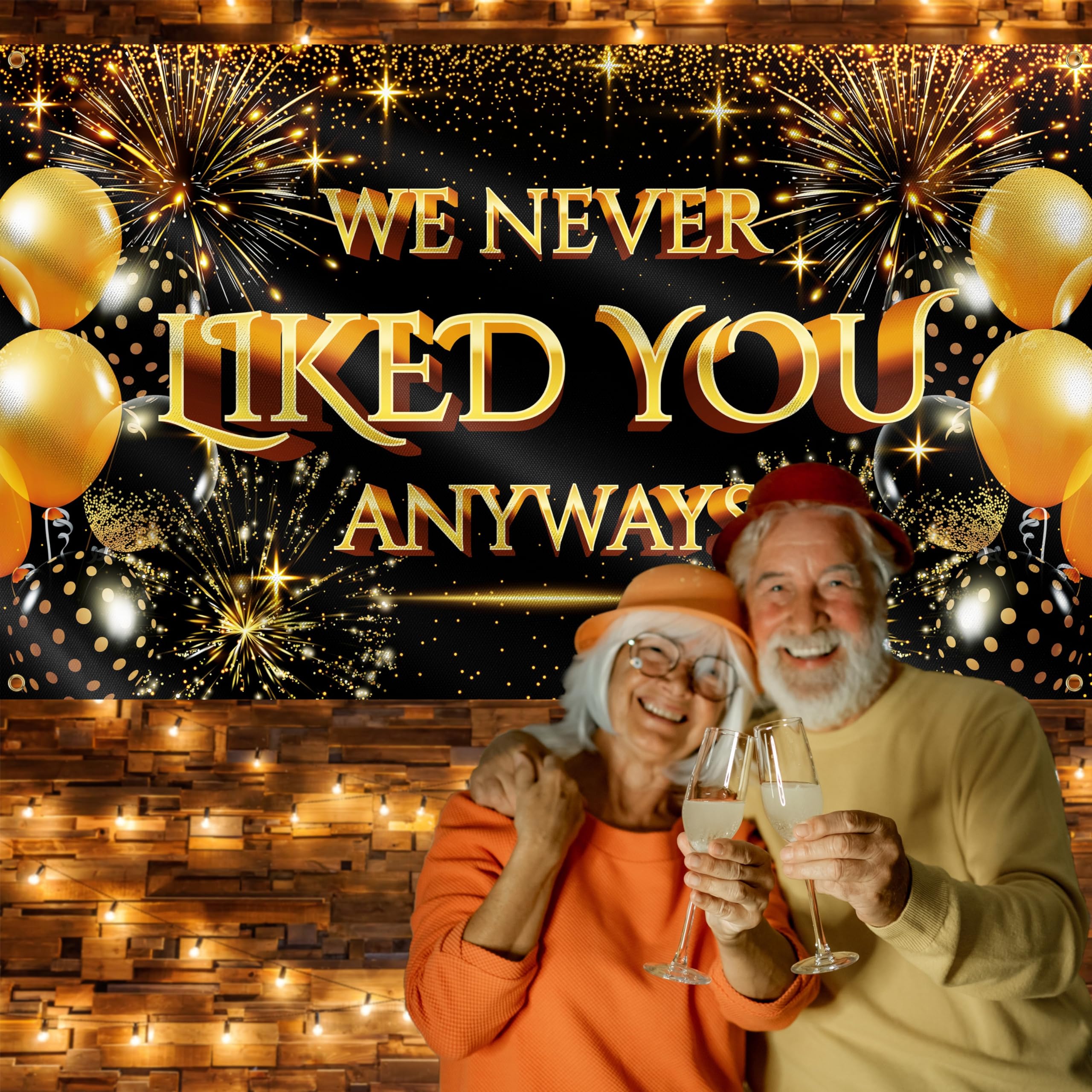 Party Propz Retirement Party Decorations 61pcs Happy Decoration Items
