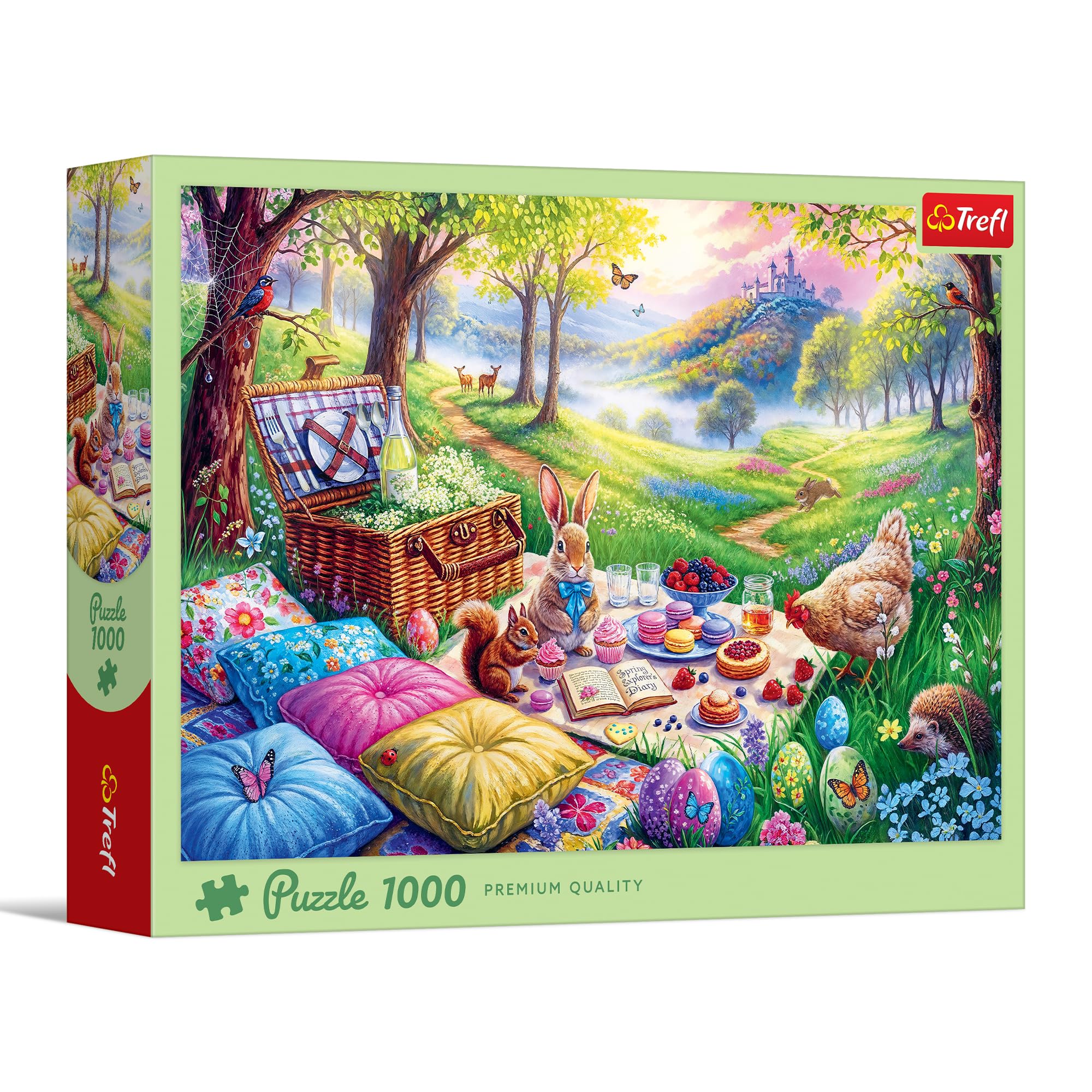 Amazon | 牧草地でのトレフロピクニック-1000ピースパズル 26インチ