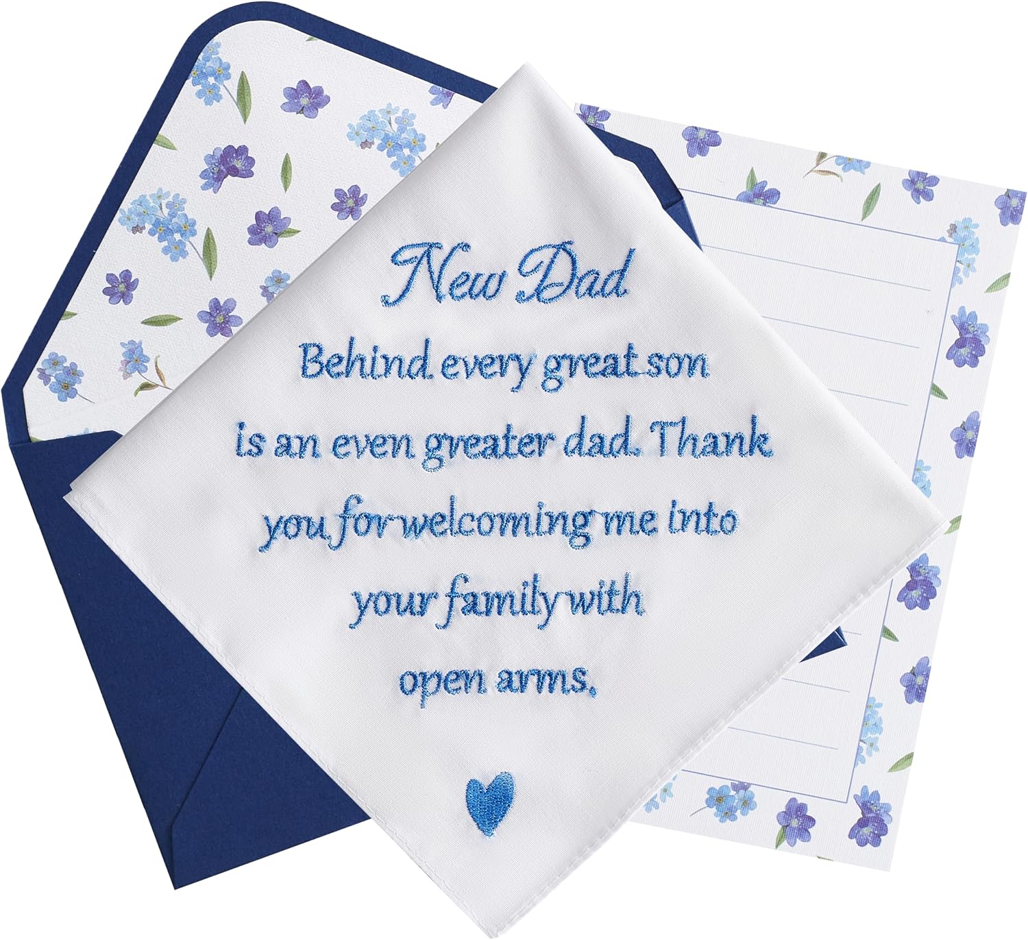 Mother of the Bride Gifts Wedding Handkerchief, AKI-106E-Mom