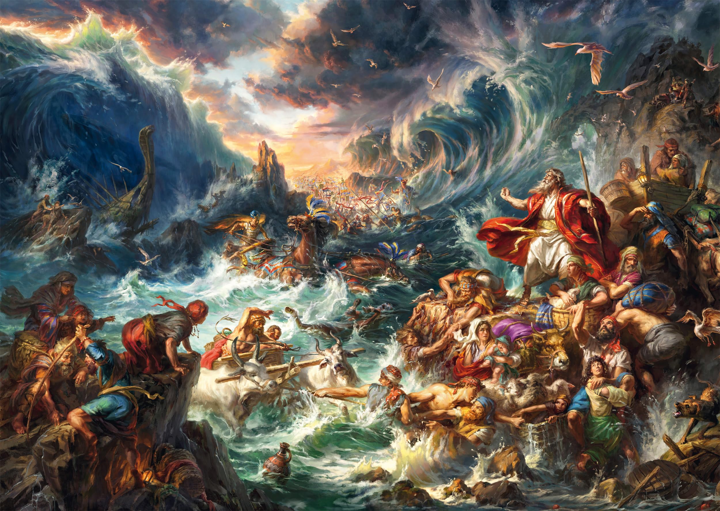Schmidt | Blend Cota: The Path through the Sea | 1,000 Piece Jigsaw Puzzle | Age 14+