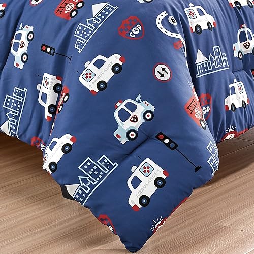 Miniatura 8 de Juego de edredón mágico de unicornio de 4 piezas para niños, hermoso diseño de motivos con estampado bordado, tamaño Queen