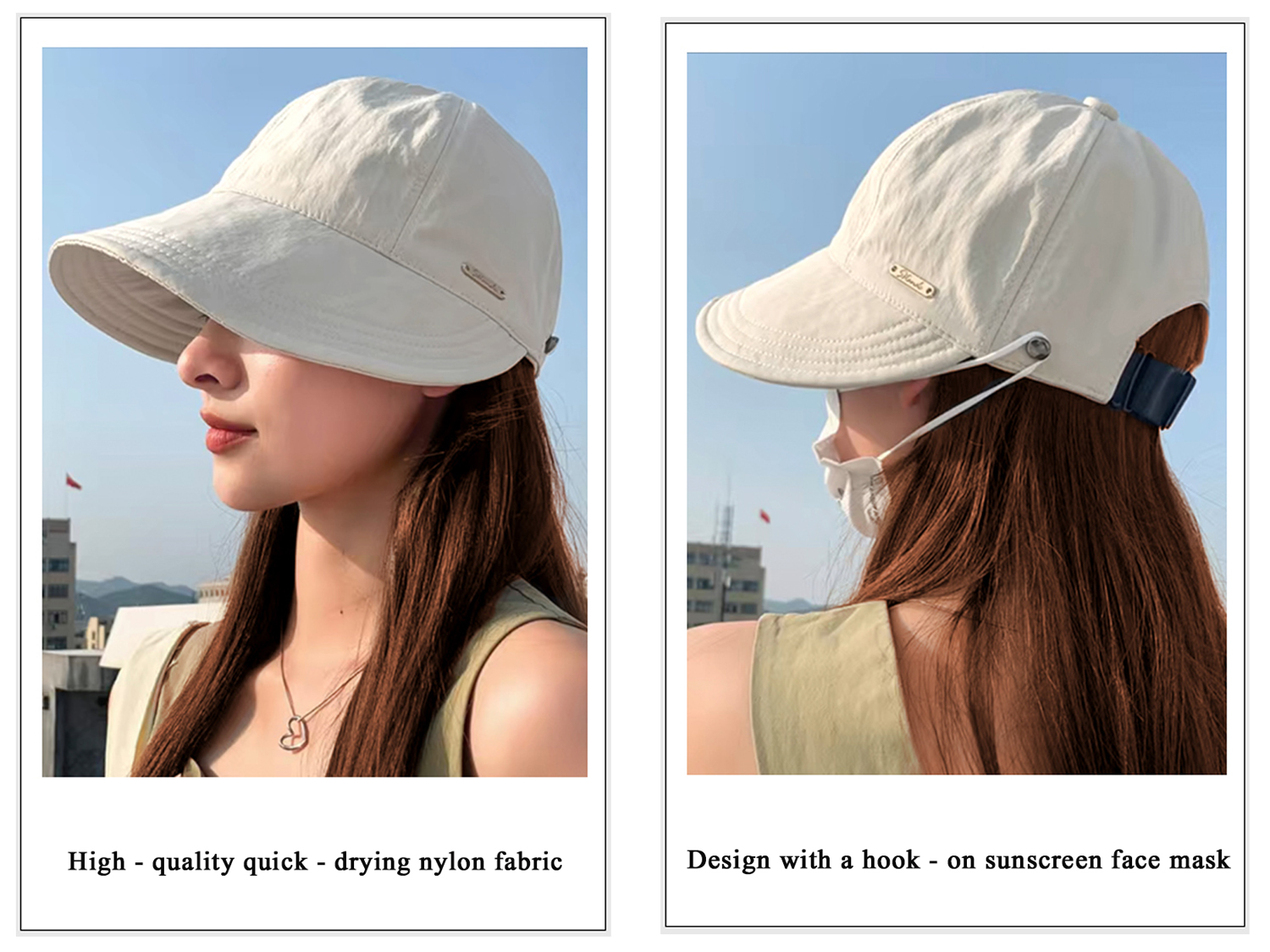 Amazon.com: huablo]UPF 50+Womens Sun Hat Wide Brim Hat UV