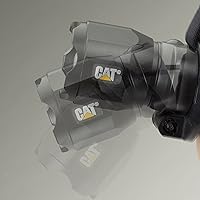 Vista 2 de Cat CT4205 - Linterna frontal de enfoque LED CREE recargable de 380 lúmenes con cabezal de ángulo ajustable (negro), pequeño