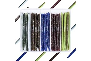 4" 5" Plastic Worms Senkos Soft Rubber Lures