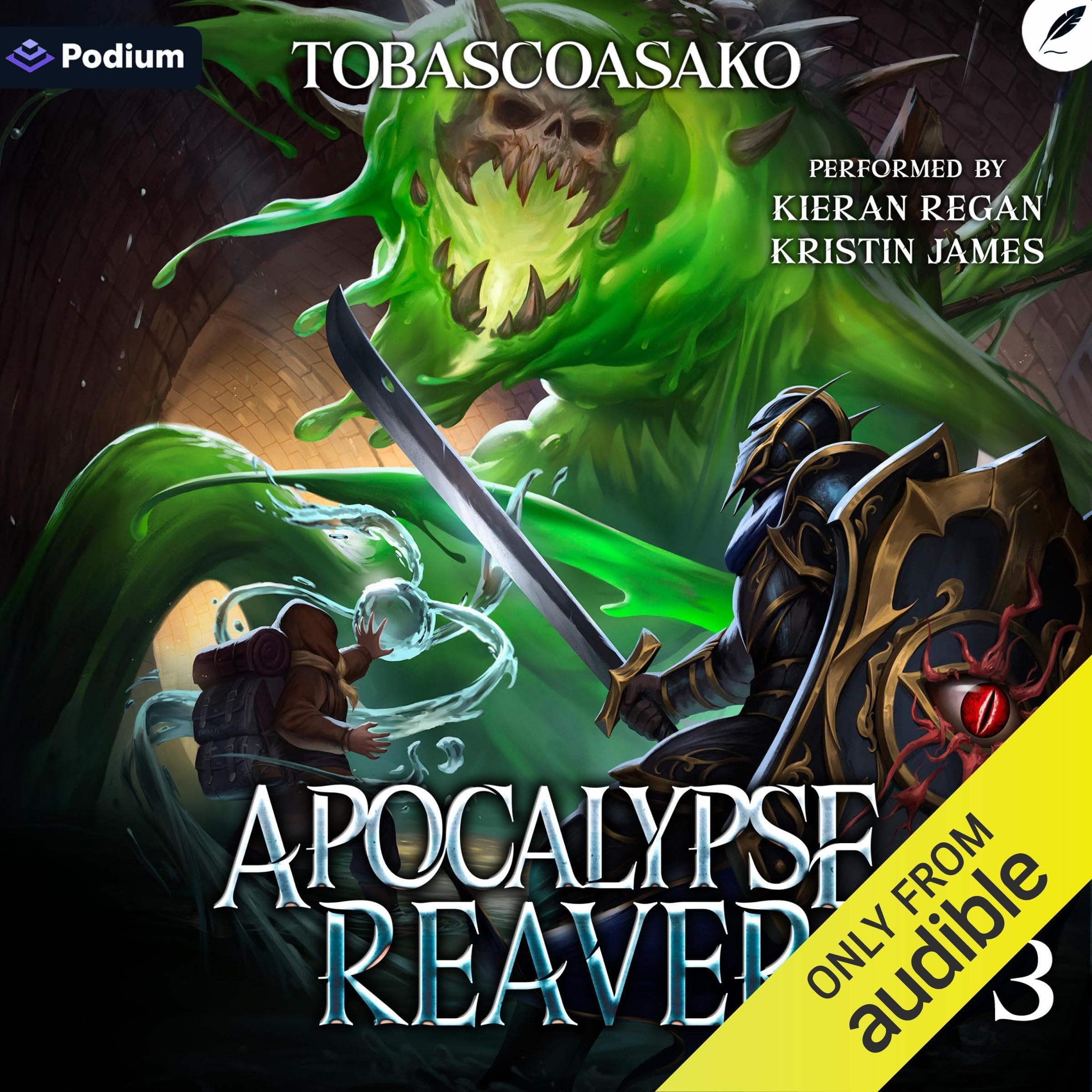 Cover art for Apocalypse Reaver 3: A Dark Fantasy LitRPG Adventure