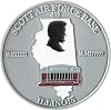 United States Air Force USAF Scott Air Force Base Illinois Lincoln Air Mobility Command Challenge Coin