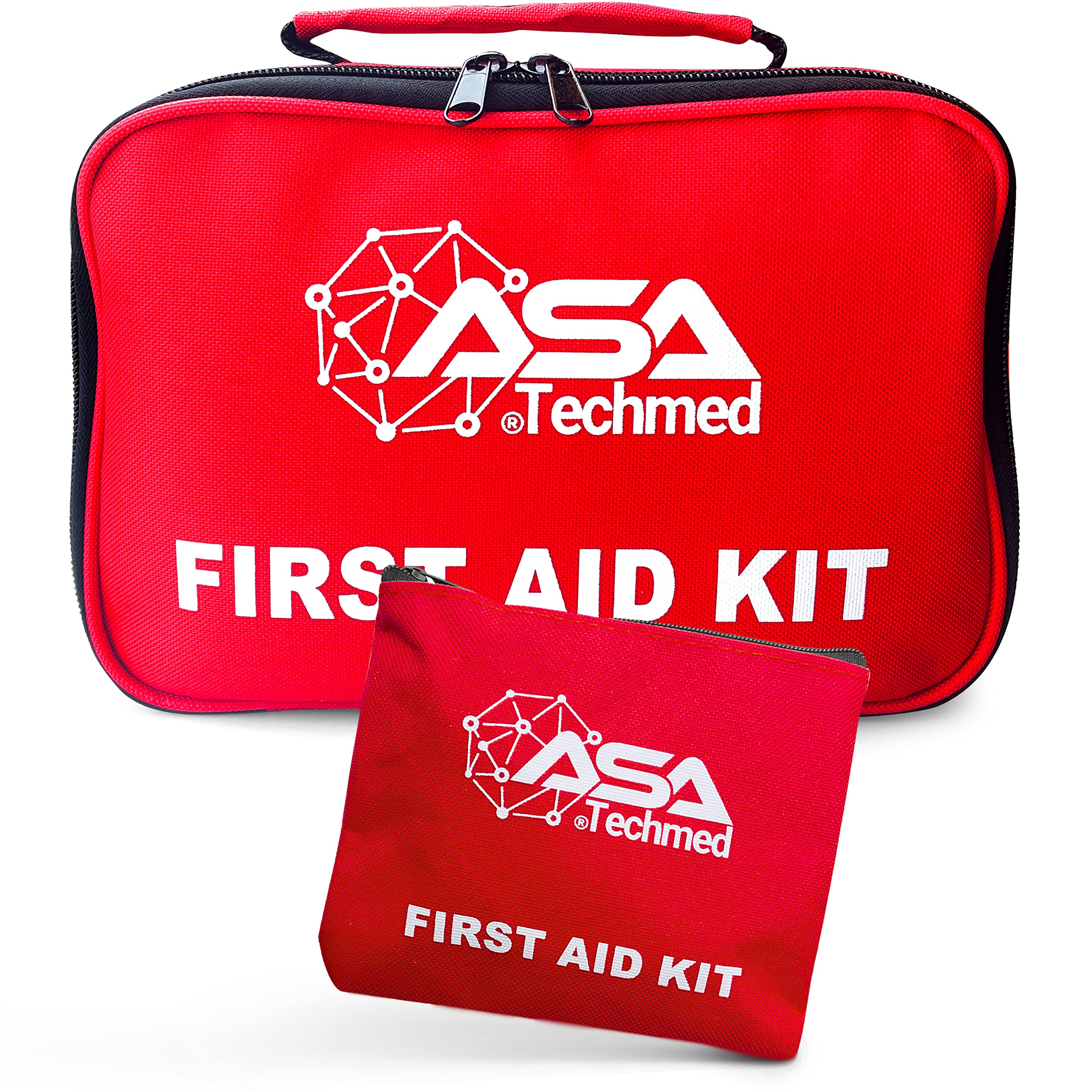 Emergency 154-Piece First Aid Kit: Comprehensive Safety for Home, Travel, & Outdoor Adventures - Water-Resistant, Durable, Compact