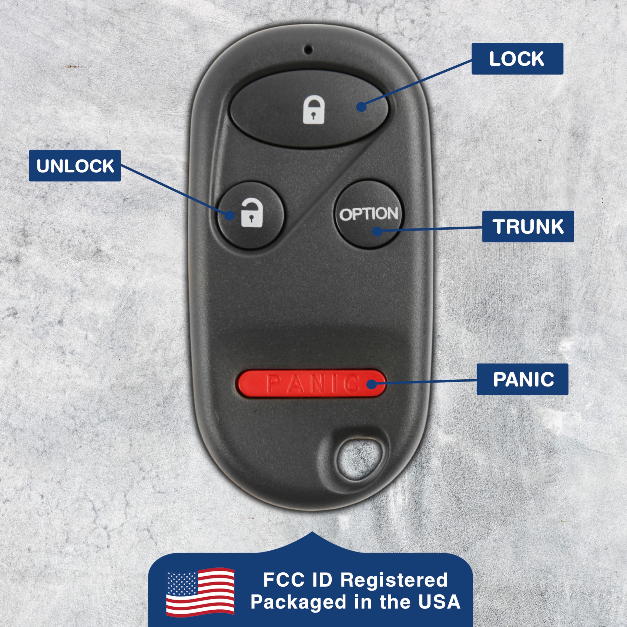 Amazon.com: 2X Key Fob Remote for 1996-2001 Acura (A269ZUA108