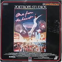 One From The Heart LASERDISC NOT A DVD!!! Full Screen Format Format Laser Disc