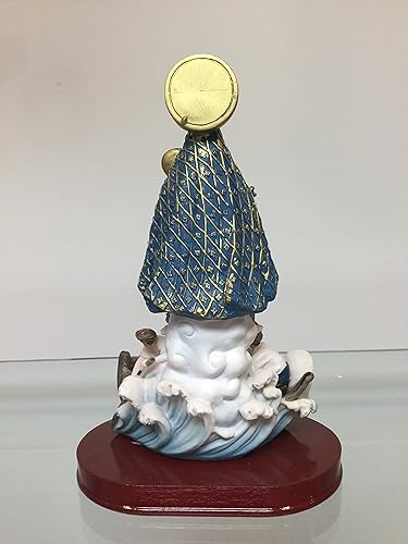 Miniatura 2 de Caridad Del Cobre Estatua Virgen Caridad Del Cobre - Figura Virgen de Nuestra Señora de la Caridad (5 pulgadas)