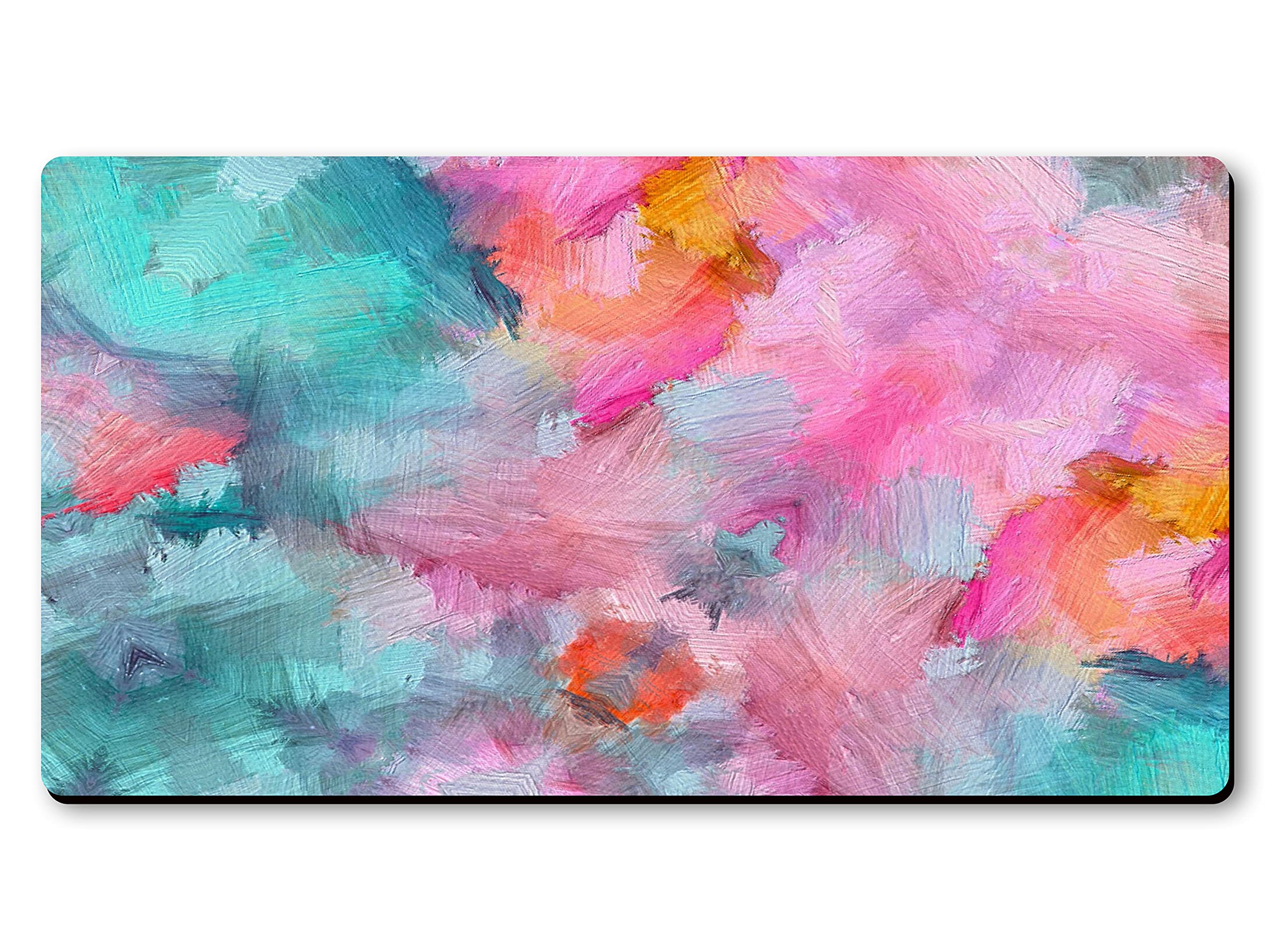 PAPER PLANE DESIGN Extra Large Mouse Pad Work Table Mat Anti Slip Washable 5mm Thick 14 inch x 26 inchd632-image-48