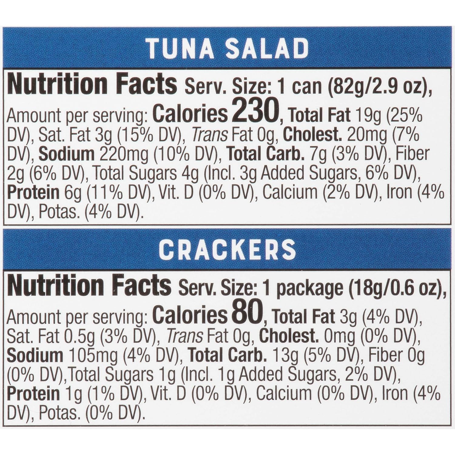 Bumble Bee Snack On The Run Tuna Salad with Crackers Kit - Ready to Eat, Spoon Included - Wild Caught Tuna - Shelf Stable & Convenient Protein Snack, 3.5 oz