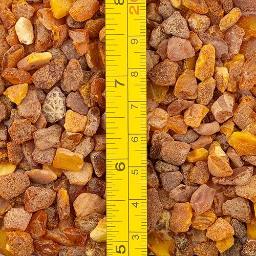 Miniatura 7 de Piedras ámbar pulidas y crudas  Piedra ámbar 100% natural de chips bálticos para manualidades de joyas y cuentas (sin agujeros)  Cultura ámbar