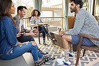 Vista 6 de Hot Sox Men's Fun Famous Paintings Crew Socks-1 Pair Pack-Cool & Artistic Gifts