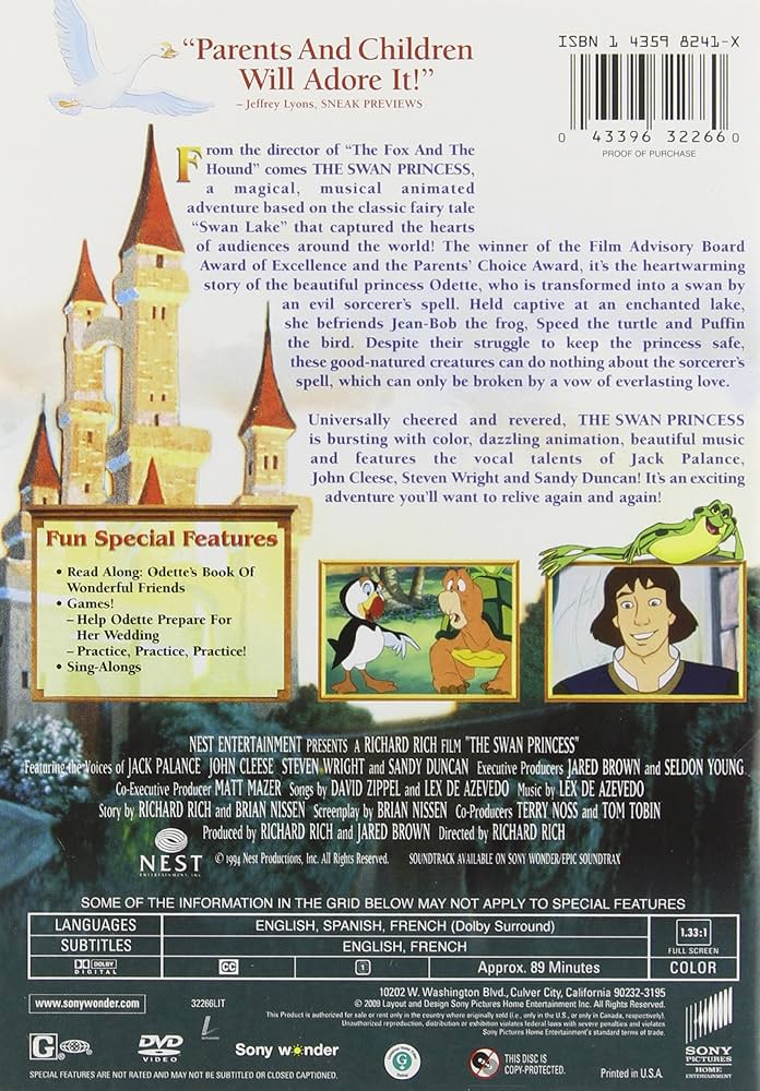 Amazon.com: The Swan Princess : Michelle Nicastro, Howard