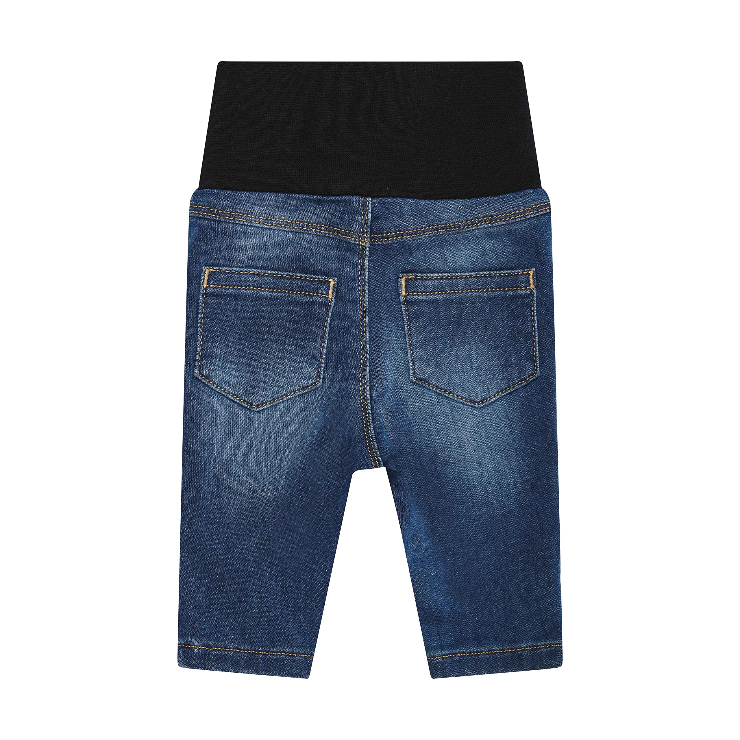 Steiff Unisex Baby Hose Jeans Wirk, Mood Indigo, 92 EU