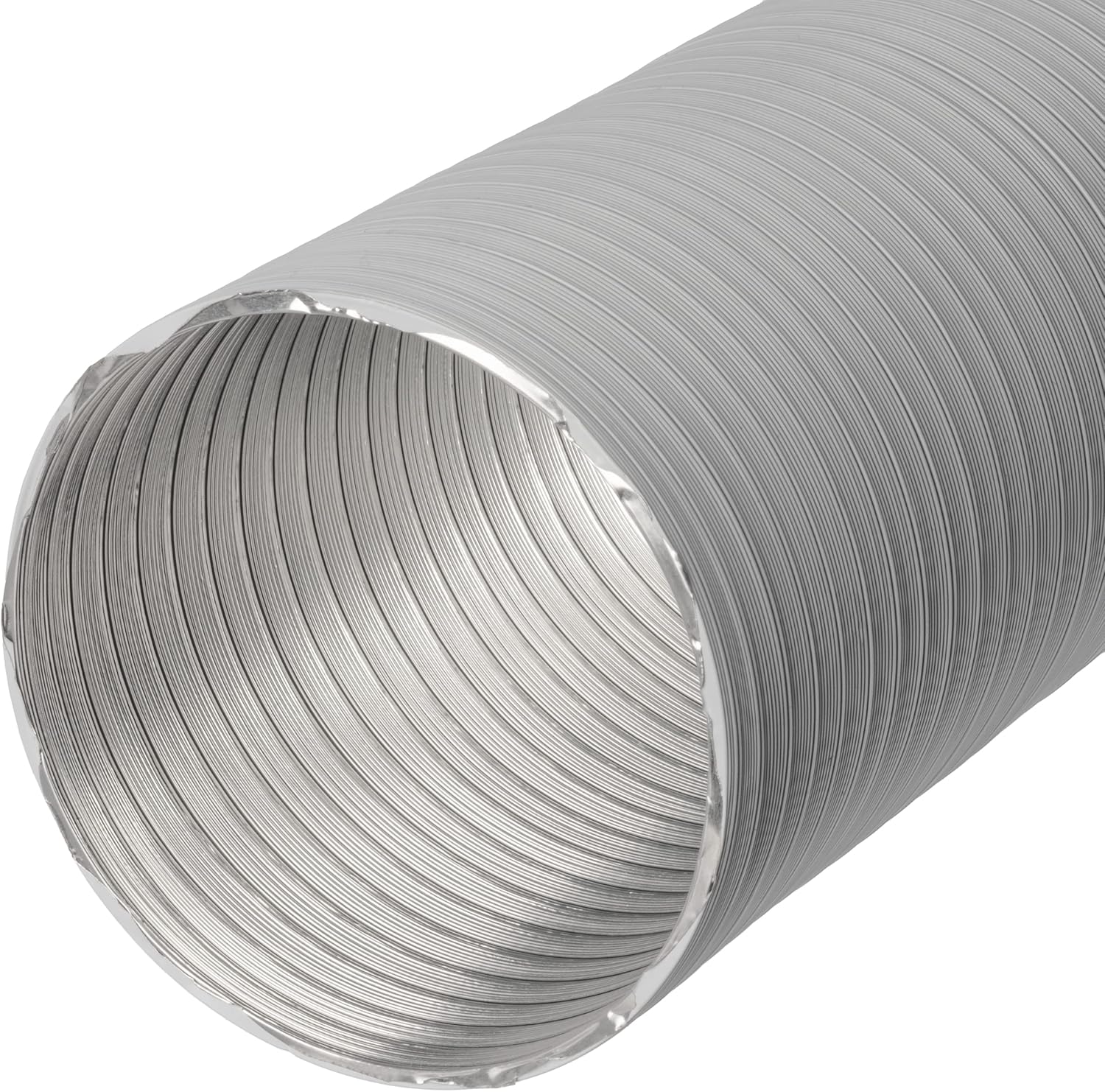 Ø 120mm / 1.5m White Aluminium Ducting Hose Air Flexible Duct for