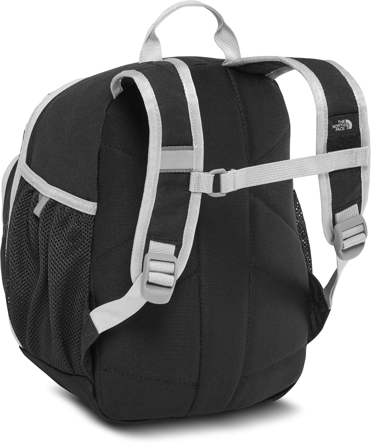 THE NORTH FACE Youth Sprout School Backpack, TNF Black/High Rise Grey, One Size